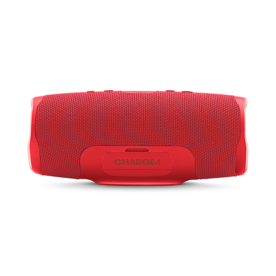 JBL Charge 4 - Red - Portable Bluetooth speaker - Back