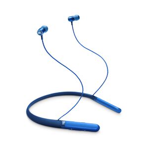 JBL Live 200BT - Blue - Wireless in-ear neckband headphones - Hero