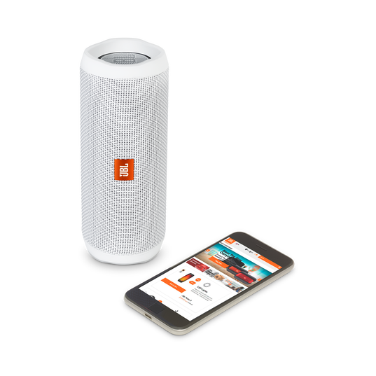 JBL Flip 4  Un completo altavoz Bluetooth portátil resistente al agua, con  un sonido increíblemente potente