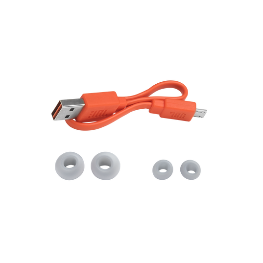 JBL Endurance PEAK - Red - Waterproof True Wireless In-Ear Sport Headphones - Detailshot 4
