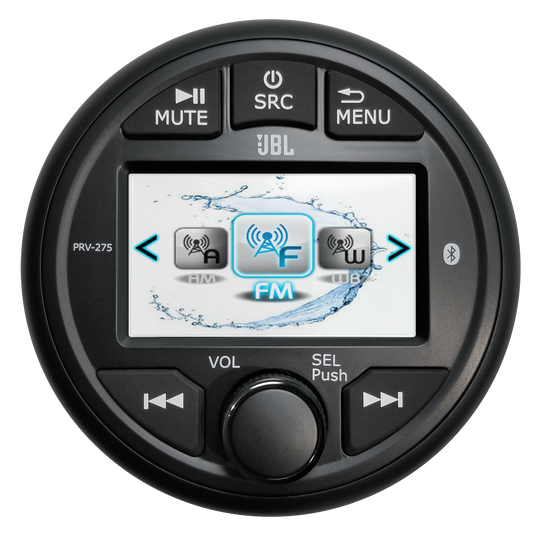 JBLPRV275 - Black - JBLPRV275 Gauge Style Receiver - Hero