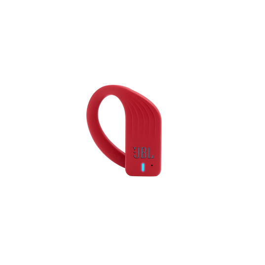 JBL Endurance PEAK - Red - Waterproof True Wireless In-Ear Sport Headphones - Detailshot 2