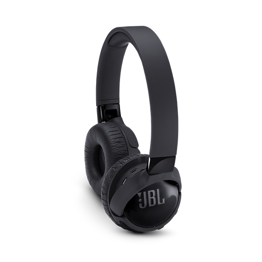 JBL Tune 600BTNC - Black - Wireless, on-ear, active noise-cancelling headphones. - Detailshot 1