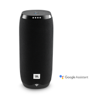 JBL Link 20 - Black - Voice-activated portable speaker - Hero