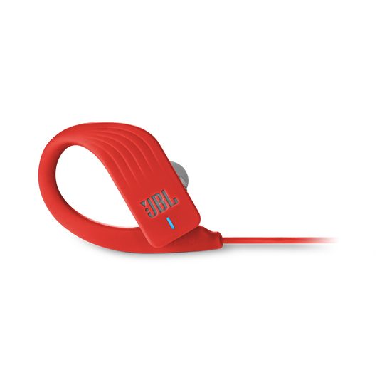JBL Endurance SPRINT - Red - Waterproof Wireless In-Ear Sport Headphones - Detailshot 4