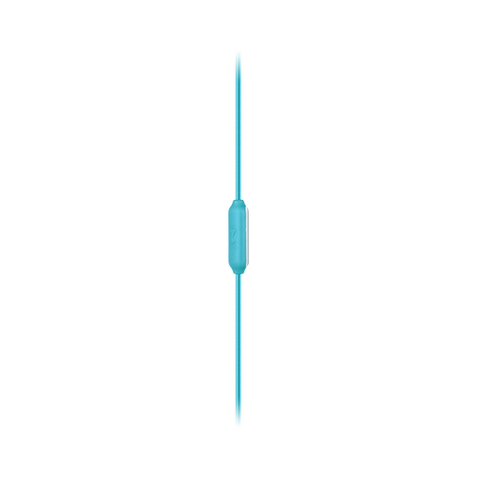 JBL Endurance RUN - Teal - Sweatproof Wired Sport In-Ear Headphones - Detailshot 2