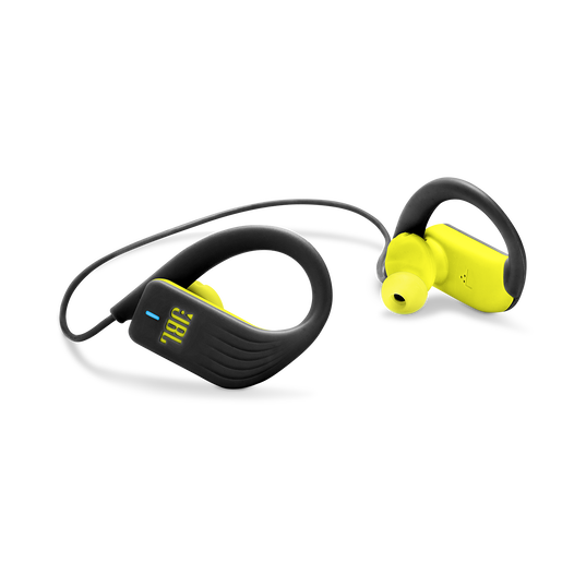 JBL Endurance SPRINT - Yellow - Waterproof Wireless In-Ear Sport Headphones - Detailshot 1
