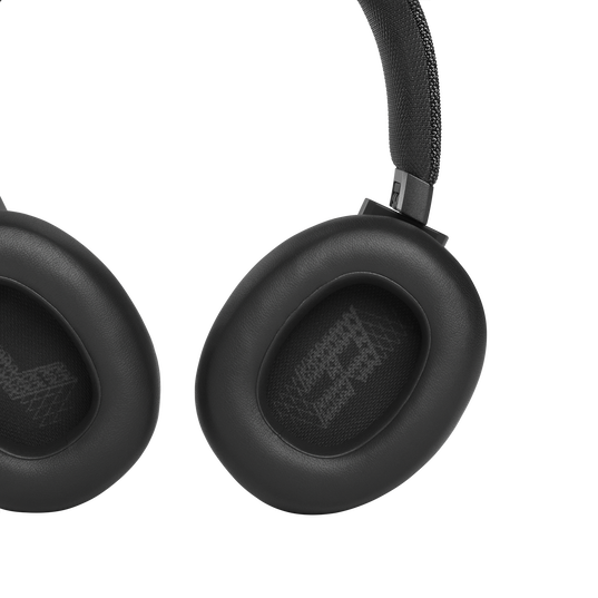 JBL Live 660NC - Black - Wireless over-ear NC headphones - Detailshot 3
