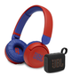 KIT JBL Jr310BT Red + Go 4 Black