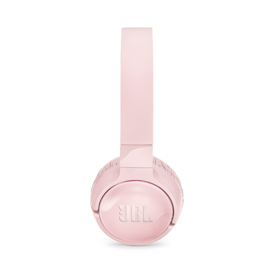 JBL Tune 600BTNC - Pink - Wireless, on-ear, active noise-cancelling headphones. - Left