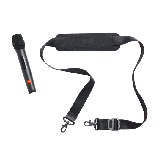 JBL PartyBox On-the-Go Essential - Black - Portable party speaker with built-in lights and wireless mic - Detailshot 1 image number null