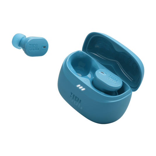 JBL Tune Buds 2 - Turquoise - True Wireless Noise Cancelling Earbuds - Detailshot 2 image number null