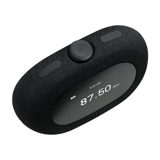 JBL Horizon 3 with FM - Black - Bluetooth&reg; clock radio speaker with FM - Detailshot 1 image number null