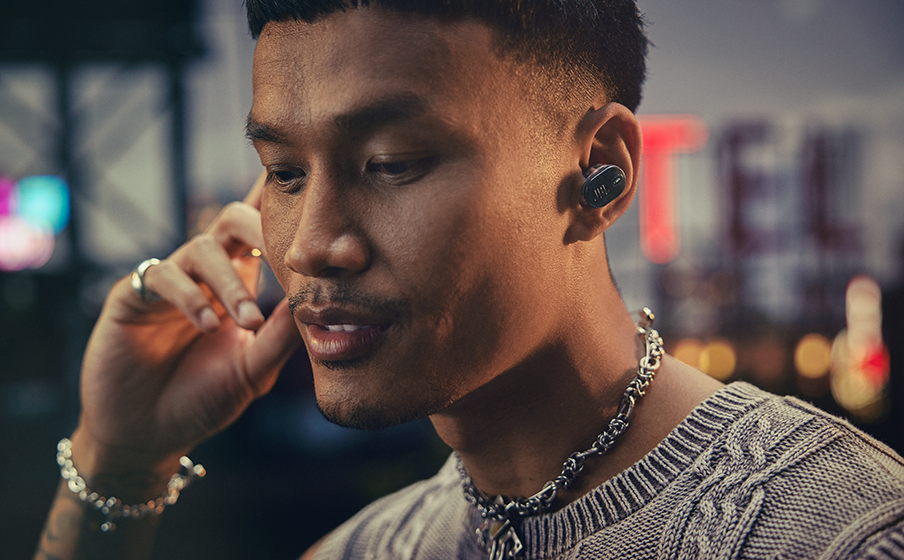 JBL Tune Buds 2 Ghost Edition Cancelación de ruido adaptativa con Smart Ambient - Image