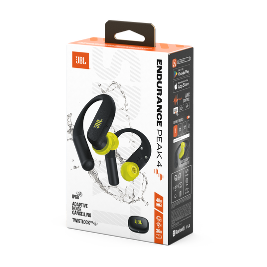 JBL Endurance Peak 4 | Auriculares deportivos True Wireless con