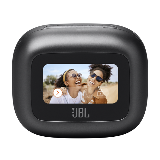 JBL Live Beam 3 - Black - True wireless noise-cancelling closed-stick earbuds - Detailshot 2 image number null