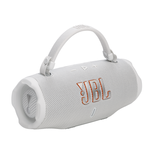 JBL Charge 6 - White - Portable waterproof and drop-proof Bluetooth speaker - Detailshot 2 image number null