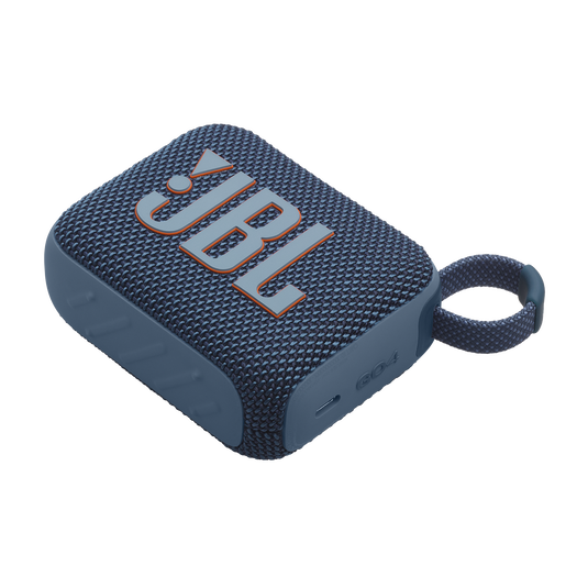 JBL Go 4 - Blue - Ultra-Portable Bluetooth Speaker - Detailshot 4 image number null