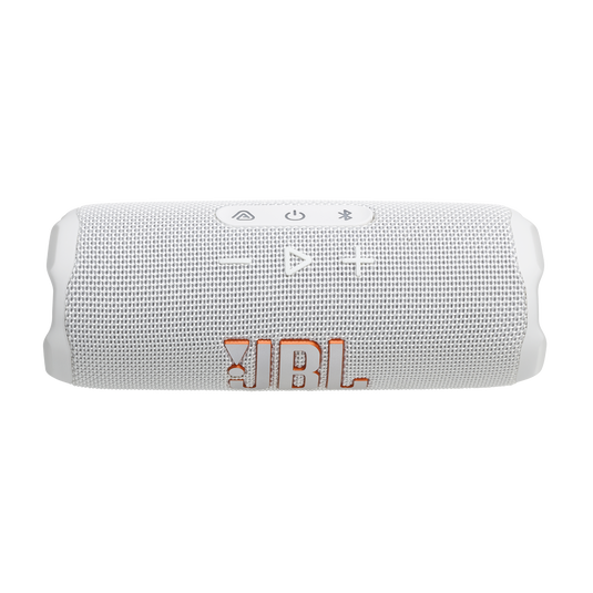 JBL Flip 7 - White - Portable waterproof and drop-proof speaker - Top image number null