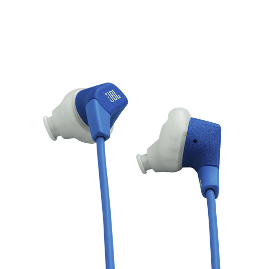 JBL Endurance Run 3 Wireless - Blue - Wireless Sport Headphones - Detailshot 1 image number null