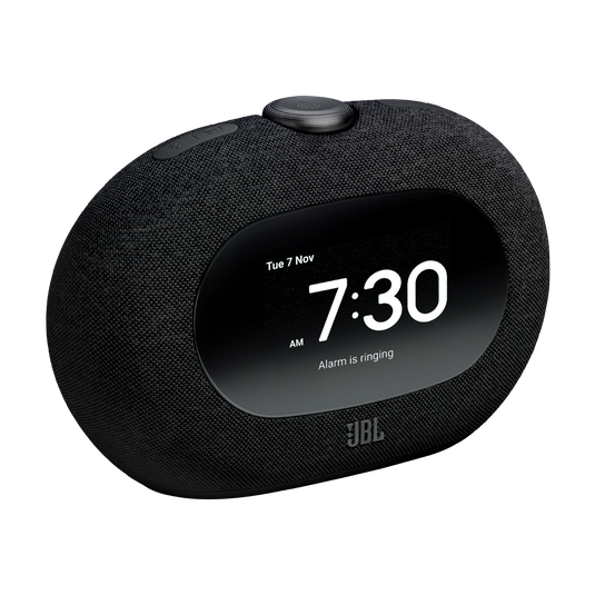 JBL Horizon 3 with FM - Black - Bluetooth&reg; clock radio speaker with FM - Hero image number null