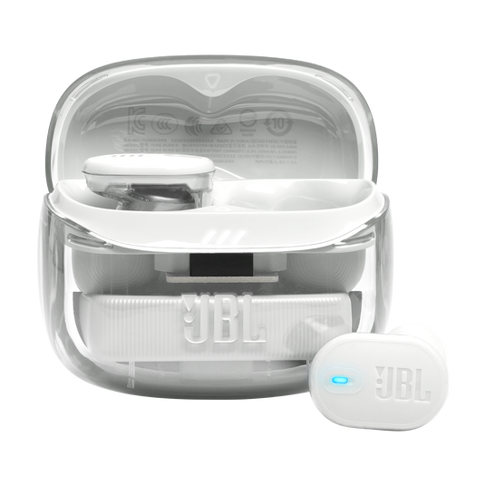 JBL Tune Buds 2 Ghost Edition - Ghost White - True Wireless Noise Cancelling Earbuds - Hero image number null