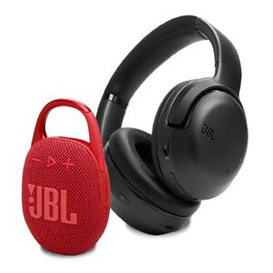 Image of KIT JBL Tour One M2 Black + Clip 5 Red