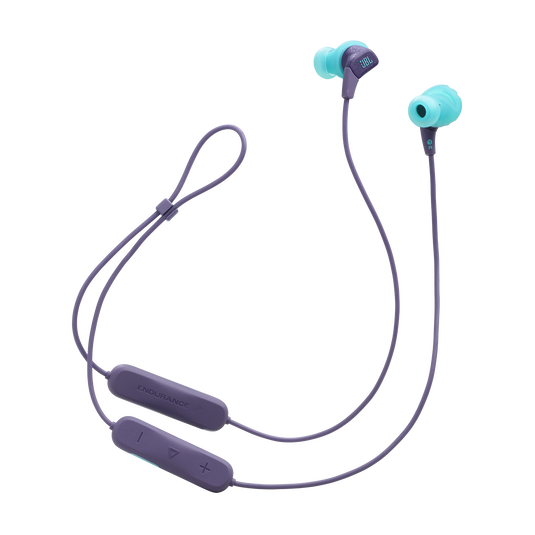 JBL Endurance Run 3 Wireless - Purple - Wireless Sport Headphones - Right image number null