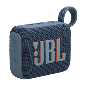 JBL Go 4 - Blue - Ultra-Portable Bluetooth Speaker - Hero JBL Go 4
