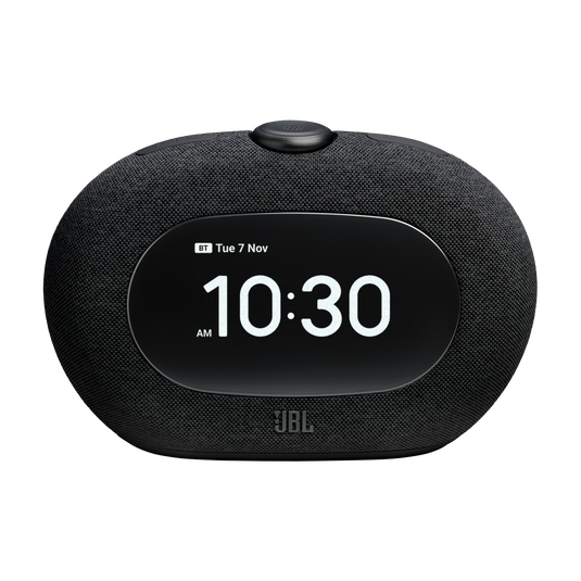 JBL Horizon 3 with FM - Black - Bluetooth&reg; clock radio speaker with FM - Front image number null