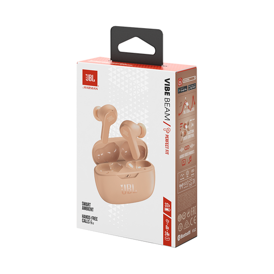 JBL Vibe Beam - Beige - True wireless earbuds - Detailshot 15 image number null