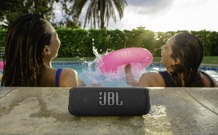 JBL Flip 6 - Altavoz - para uso portátil - inalámbrico - Bluetooth - 20 Watt - Rojo - Hasta 12 horas de reproducción de sonido - en Elite Center