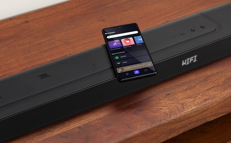 Wifi integrado con AirPlay, Alexa Multi-Room Music y Chromecast built-in™